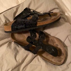 Birkenstock Papillio size 8 (38). Black